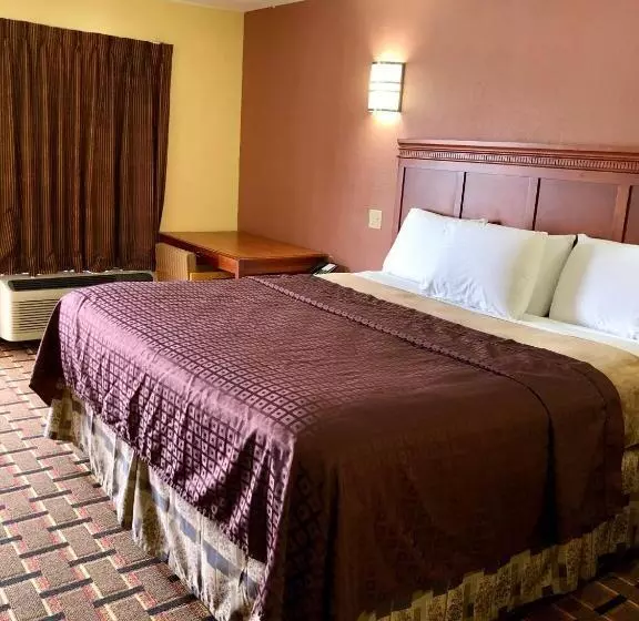キングサイズベッドのスタンダードルーム, Americas Best Value Inn Indianola