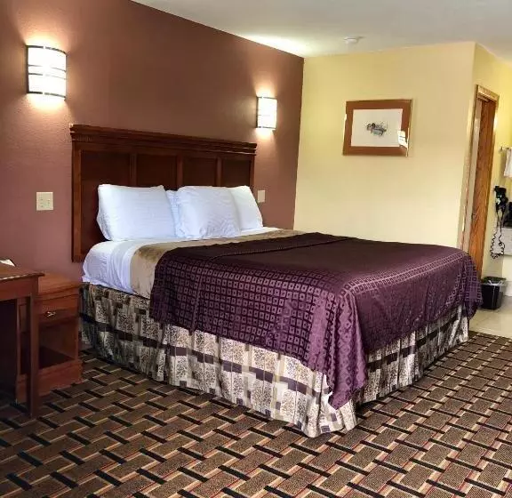 キングサイズベッドのスタンダードルーム, Americas Best Value Inn Indianola