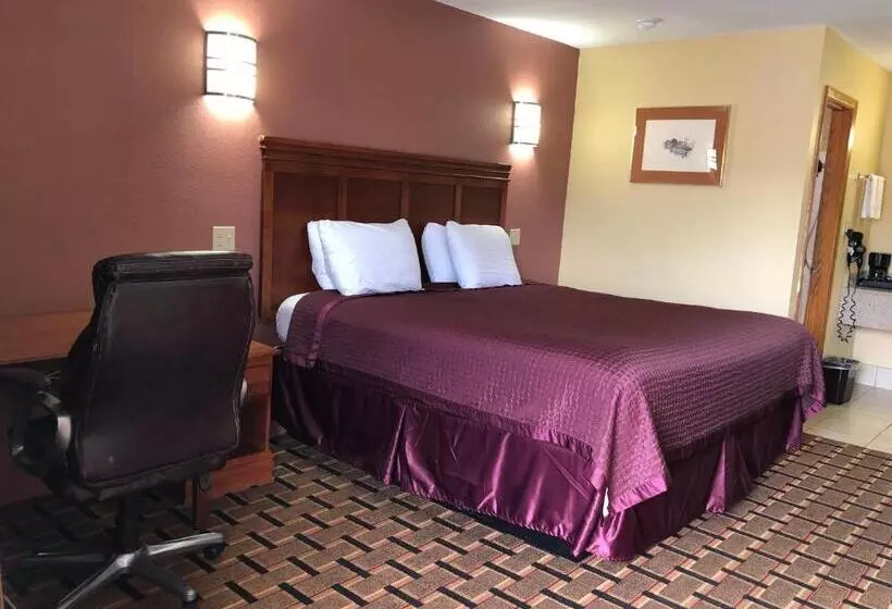 キングサイズベッドのスタンダードルーム, Americas Best Value Inn Indianola