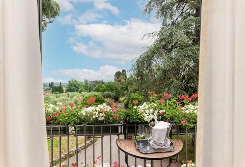 اتاق استاندارد با بالکن, Villa San Michele