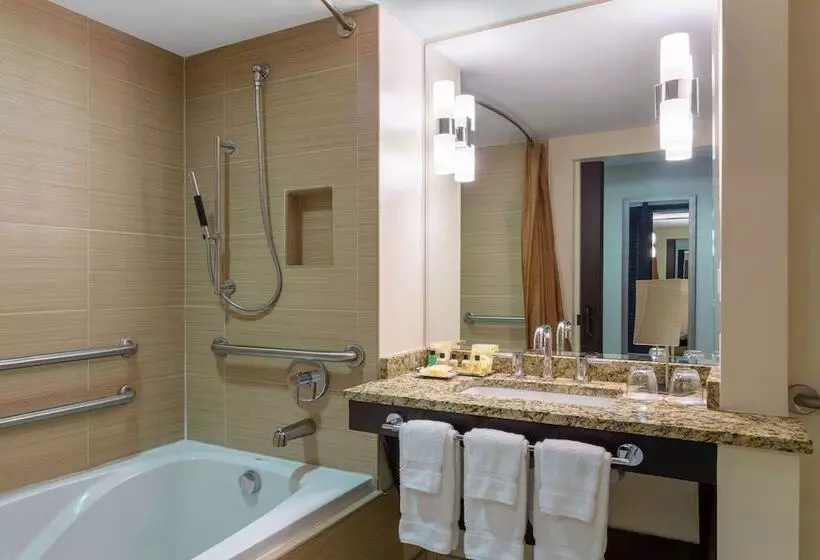 身障者適用ダブルベッド付きスタンダードルーム, Wyndham Deerfield Beach Resort