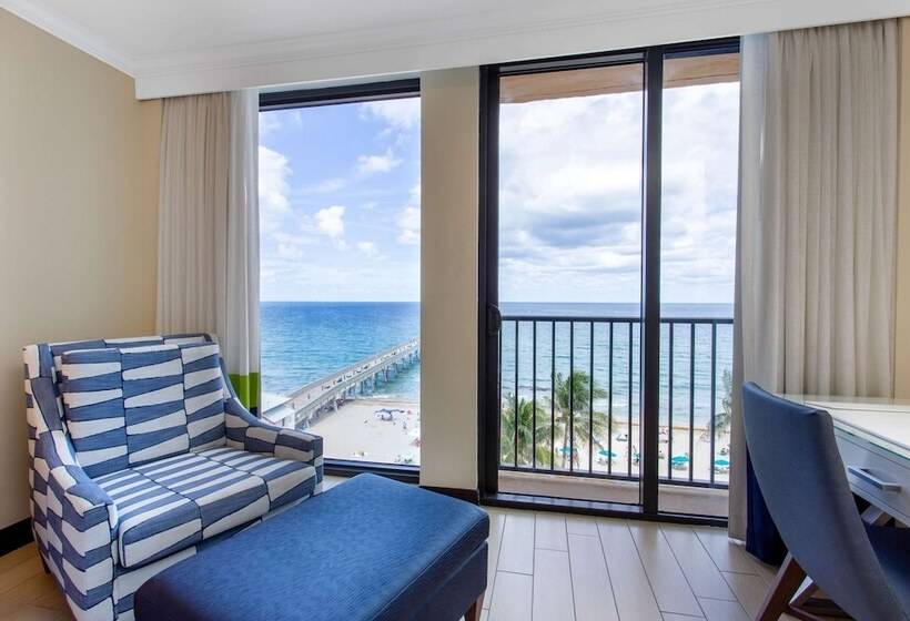 غرفة قياسية سرير مزدوج لذوى الإحتياجات الخاصة, Wyndham Deerfield Beach Resort