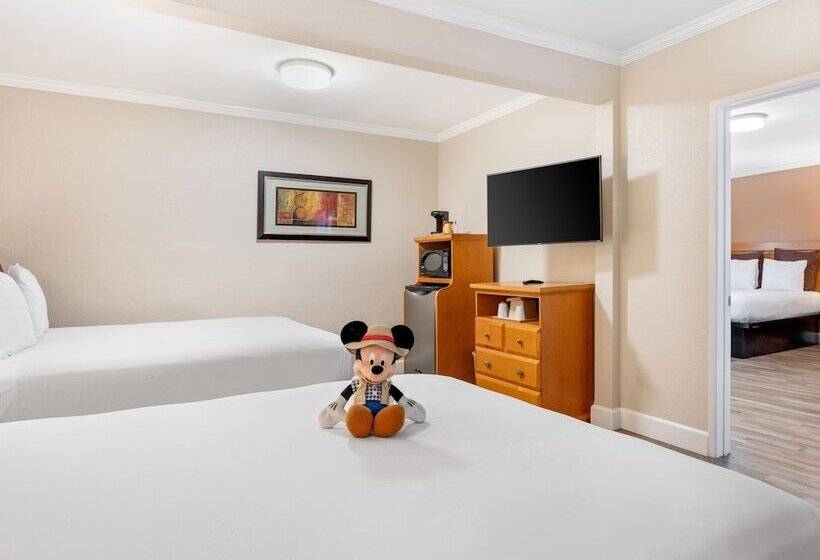 带2个卧室的套房, Anaheim Islander Inn And Suites