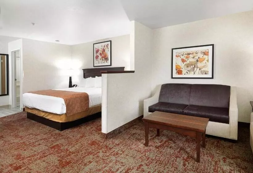 اتاق استاندارد با تخت بزرگ, Crystal Inn Hotel & Suites   Salt Lake City
