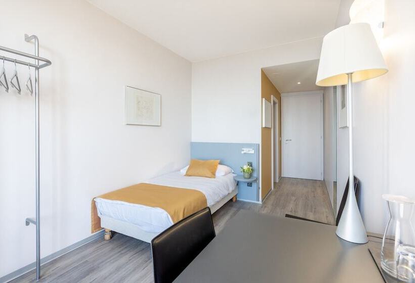 غرفة قياسية فردية, Hôtel Alpes & Lac