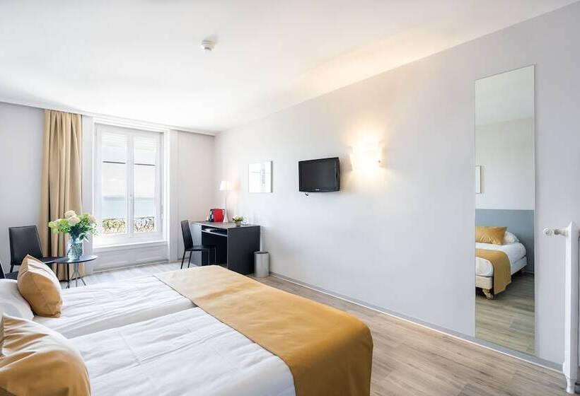 Номер Стандарт Вид на Озеро, Hôtel Alpes & Lac