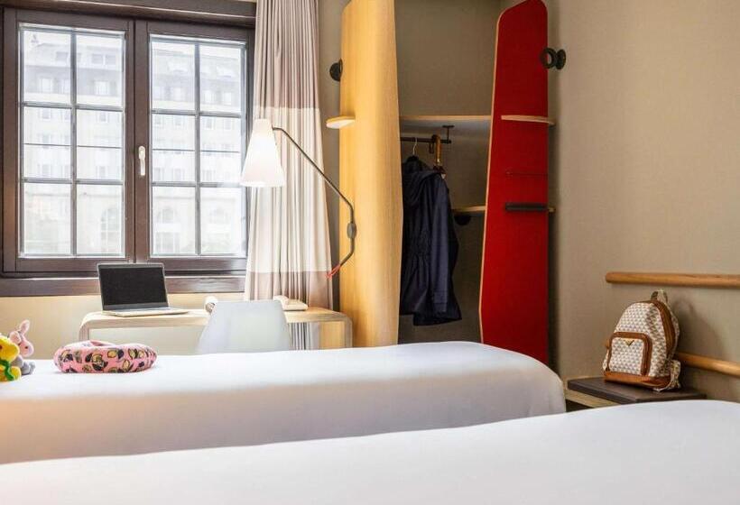 Standaard Éénpersoonskamer met Tweepersoonsbed, Ibis Hotel Brussels Off Grand Place