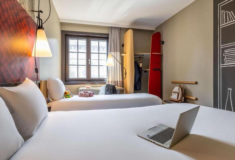 Standaard Éénpersoonskamer met Tweepersoonsbed, Ibis Hotel Brussels Off Grand Place