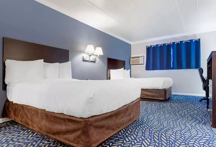 ２ダブルベッドのスタンダードルーム, Econo Lodge