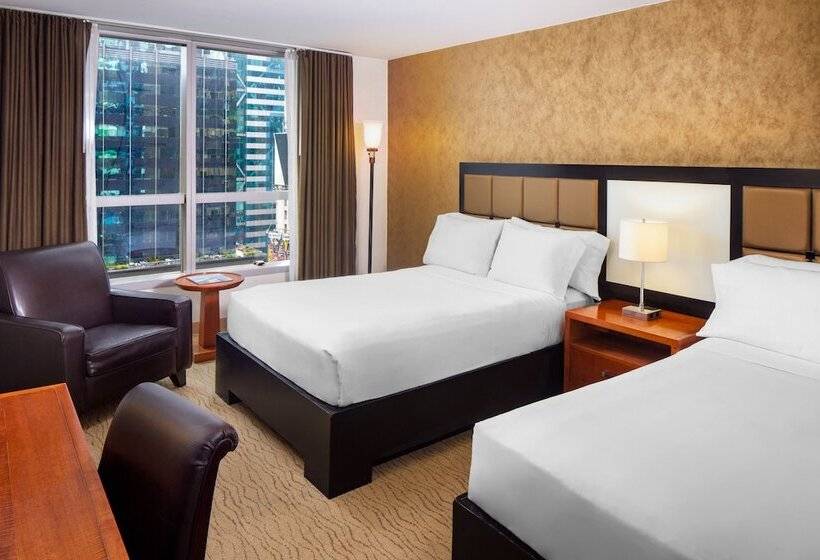带2个双人床的标准工作室, Millennium Hotel Broadway Times Square