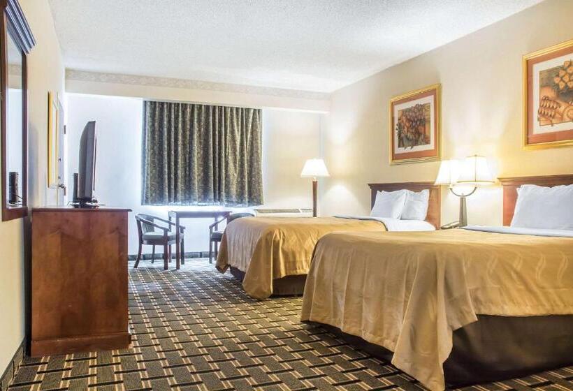 غرفه قياسيه سريرين مزدوجين, Quality Inn & Suites Palm Island Indoor Waterpark