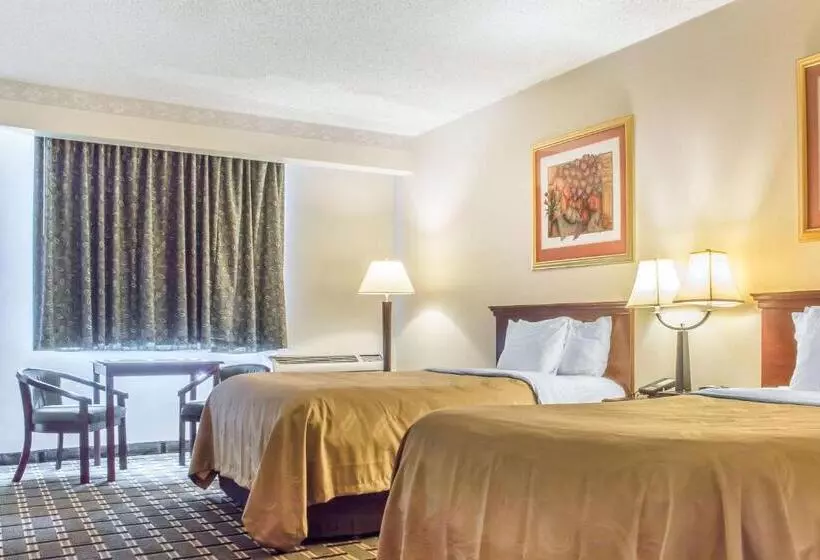 ２ダブルベッドのスタンダードルーム, Quality Inn & Suites Palm Island Indoor Waterpark