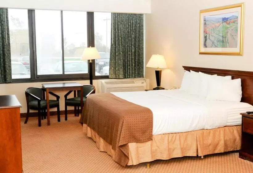 キングサイズベッドのスタンダードルーム, Quality Inn & Suites Palm Island Indoor Waterpark