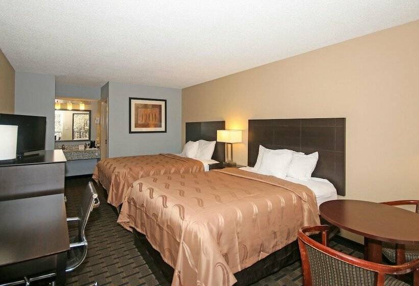 Quarto Standard 2 Camas Casal, Quality Inn Clinton  Laurens I26