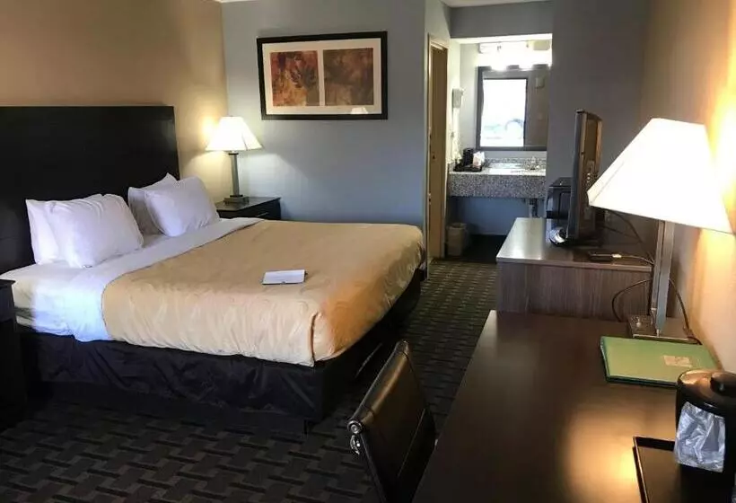 キングサイズベッドのスタンダードルーム, Quality Inn Clinton  Laurens I26