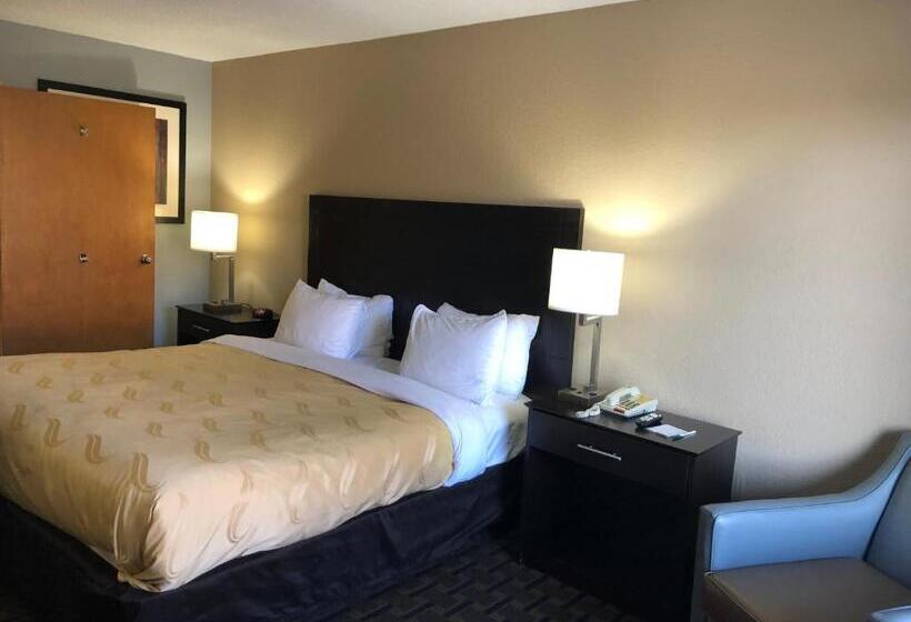 适合残疾人士使用的带超级大床的标准间, Quality Inn Clinton  Laurens I26