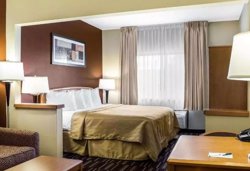 キングサイズベッドのスイートルーム, Quality Suites Near West Acres