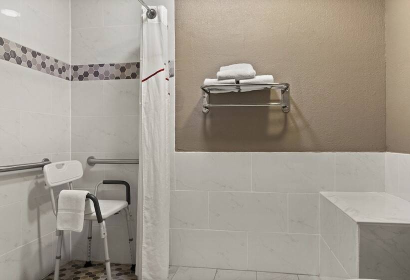 חדר דלוקס מותאם לאנשים עם מוגבלויות, Red Roof Inn Baldwin