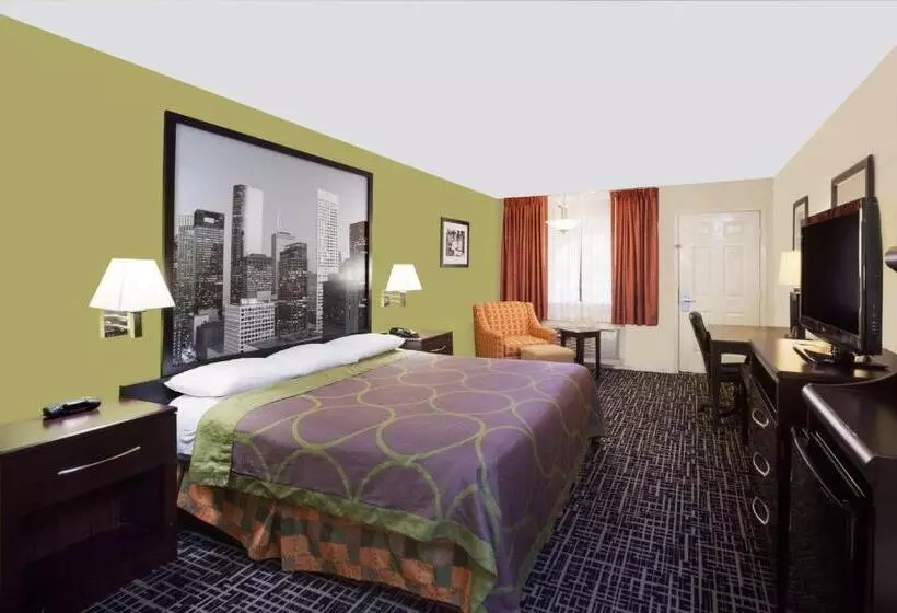 キングサイズベッドのスタンダードルーム, Super 8 By Wyndham Corpus Christi Northwest