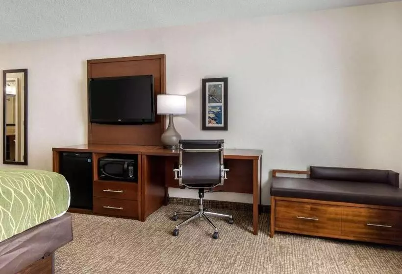 キングサイズベッドのスタンダードルーム, Comfort Inn