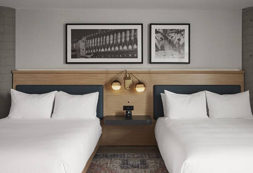 스탠다드 룸 더블 침대 2개, Hôtel Moco Valleyfield