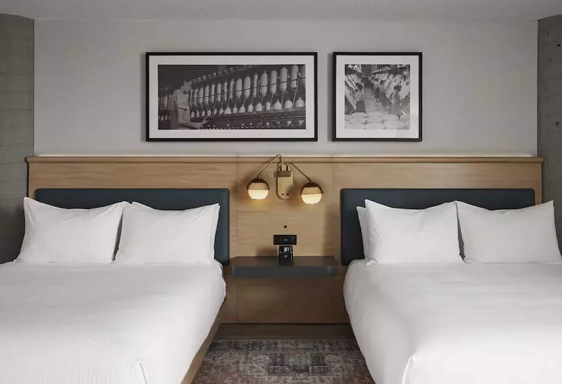 2ダブルベッドのスタンダードルーム, Hôtel Moco Valleyfield