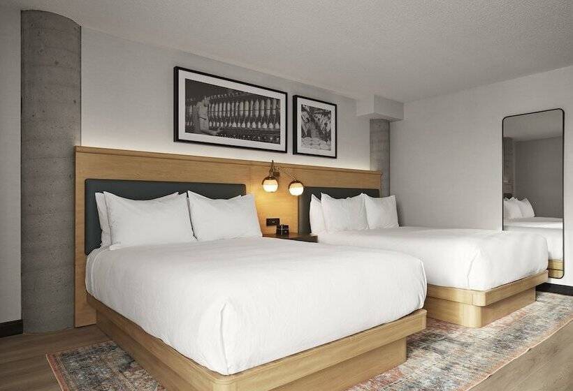 Номер Стандарт 2 Двуспальные Кровати, Hôtel Moco Valleyfield