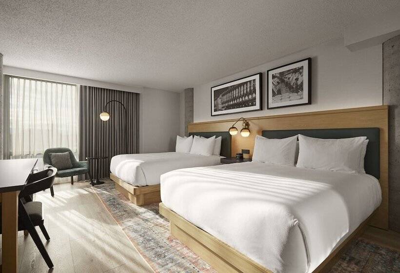 스탠다드 룸 더블 침대 2개, Hôtel Moco Valleyfield