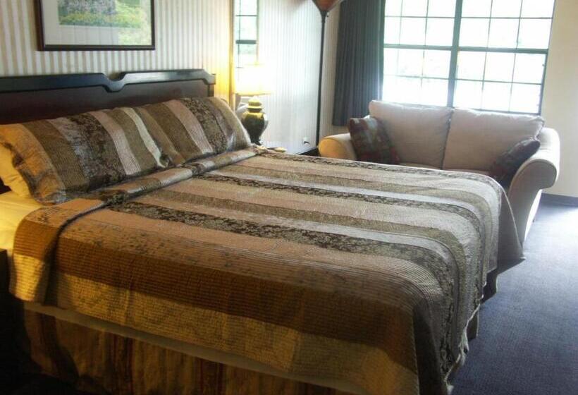 스탠다드 룸 킹사이즈 침대, Deerwood Inn And Madison Campground