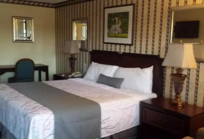 キングサイズベッドのスタンダードルーム, Deerwood Inn And Madison Campground