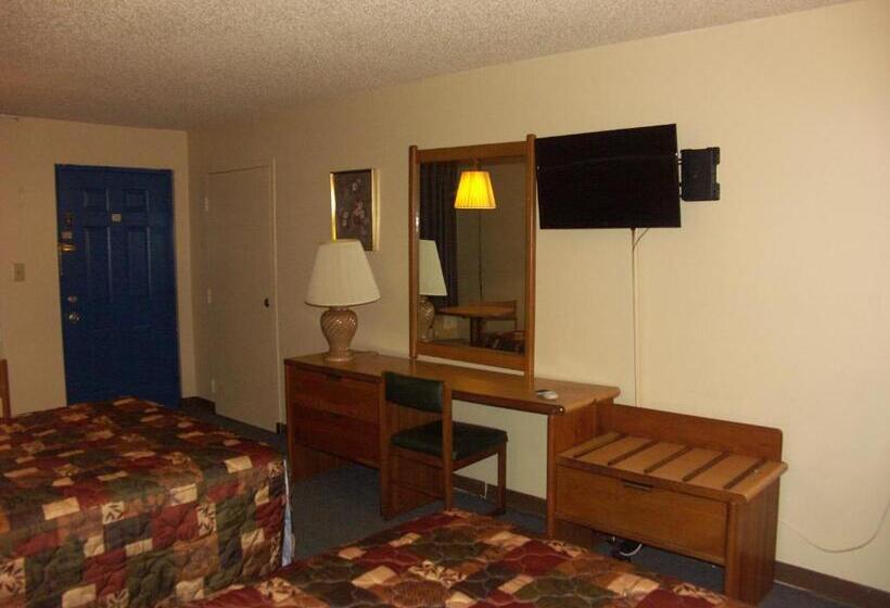 غرفه قياسيه سريرين مزدوجين, Deerwood Inn And Madison Campground