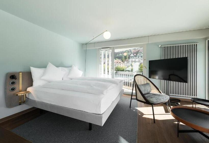 带河湖景观的套房, Aare Thun