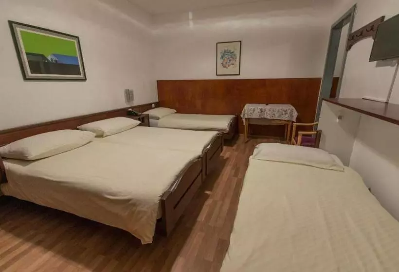 اتاق استاندارد چهارنفره با بالکن, Besso Lugano Center