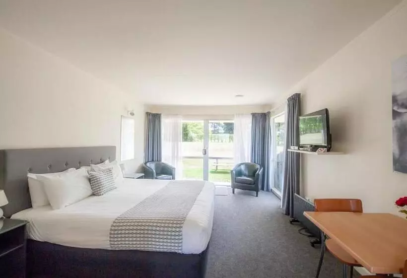 キングサイドベッドのスタンダードワンルーム, Lake Dunstan Motel