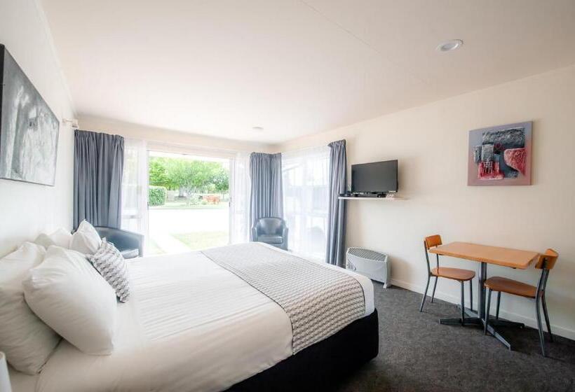 キングサイドベッドのスタンダードワンルーム, Lake Dunstan Motel