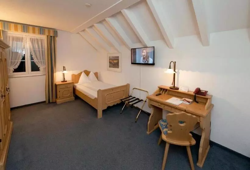 スタンダードシングルルーム, Romantik Hotel Zu Den Drei Sternen