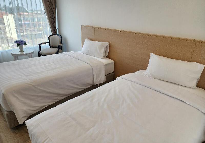 اتاق اجرایی با تخت بزرگ, Evergreen Laurel Hotel Taichung