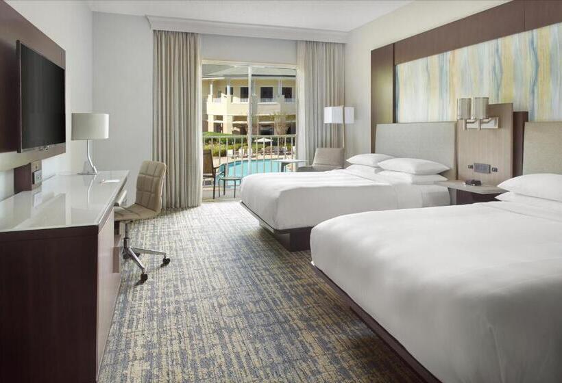 غرفه قياسيه سريرين مزدوجين, Atlanta Evergreen Lakeside Resort