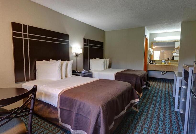 חדר סטנדרט שתי מיטות זוגיות, Deluxe Inn   Fayetteville I 95