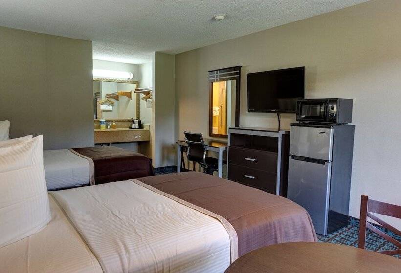 חדר סטנדרט שתי מיטות זוגיות, Deluxe Inn   Fayetteville I 95