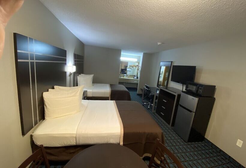 חדר סטנדרט שתי מיטות זוגיות, Deluxe Inn   Fayetteville I 95