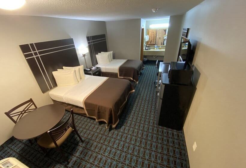 חדר סטנדרט שתי מיטות זוגיות, Deluxe Inn   Fayetteville I 95