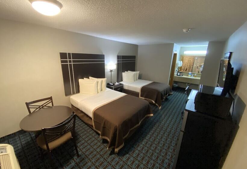 חדר סטנדרט שתי מיטות זוגיות, Deluxe Inn   Fayetteville I 95