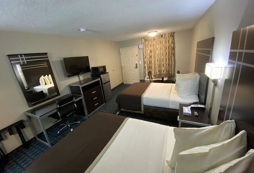 חדר סטנדרט שתי מיטות זוגיות, Deluxe Inn   Fayetteville I 95