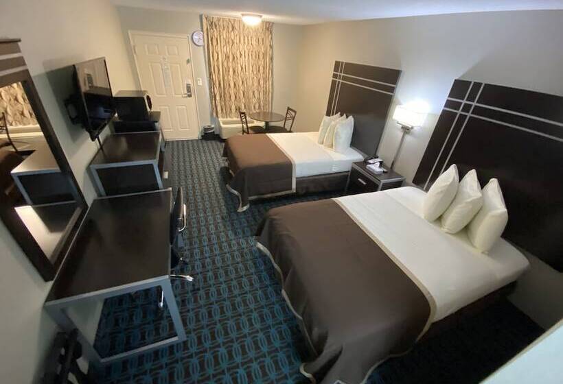 Номер Стандарт 2 Двуспальные Кровати, Deluxe Inn   Fayetteville I 95