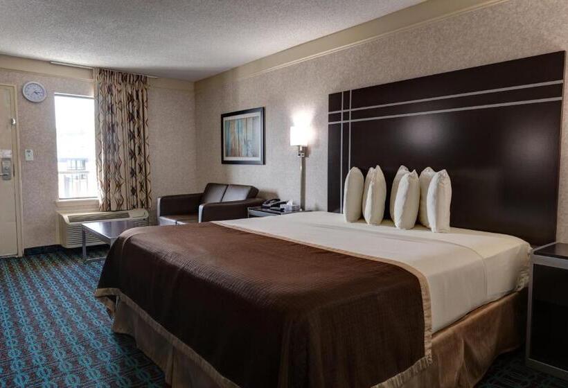 חדר סטנדרט עם מיטת קינג, Deluxe Inn   Fayetteville I 95