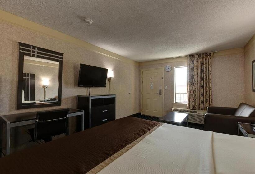 חדר סטנדרט עם מיטת קינג, Deluxe Inn   Fayetteville I 95
