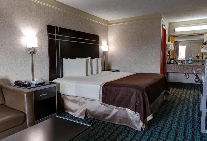 חדר סטנדרט עם מיטת קינג, Deluxe Inn   Fayetteville I 95