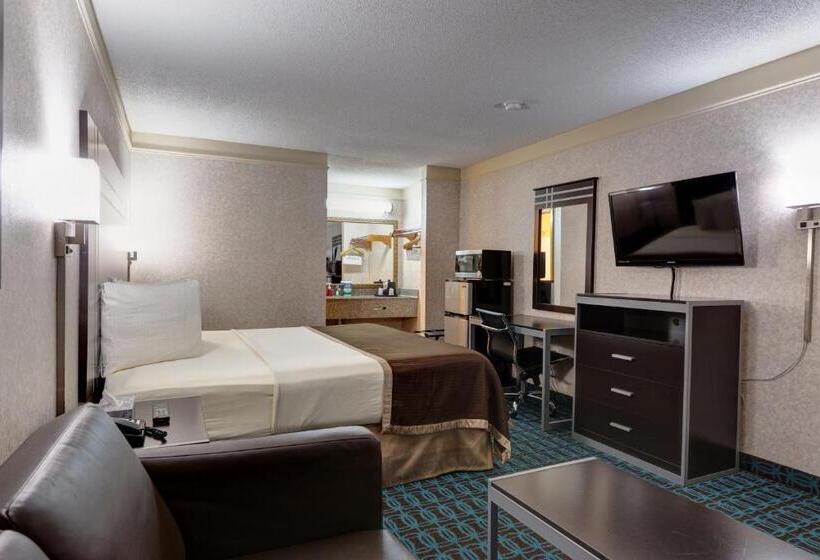 חדר סטנדרט עם מיטת קינג, Deluxe Inn   Fayetteville I 95