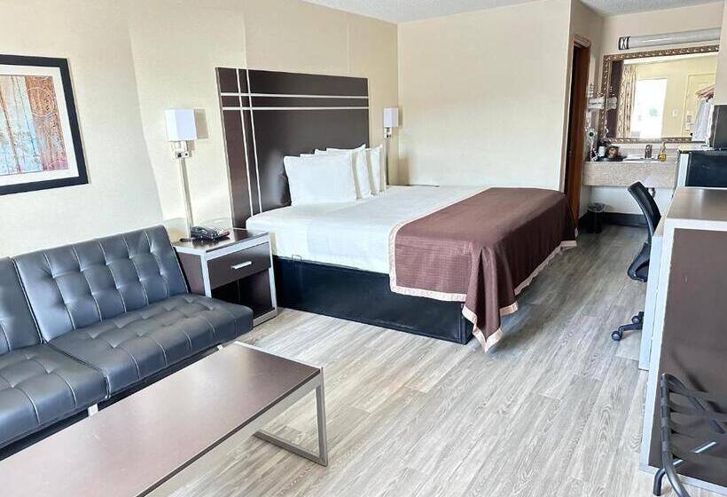 חדר סטנדרט עם מיטת קינג, Deluxe Inn   Fayetteville I 95